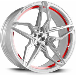 Corspeed Kharma 10x20 5x112 ET35 silver trim red