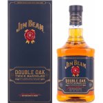 Jim Beam Double Oak Twice 43% 0,7 l (holá láhev) – Hledejceny.cz