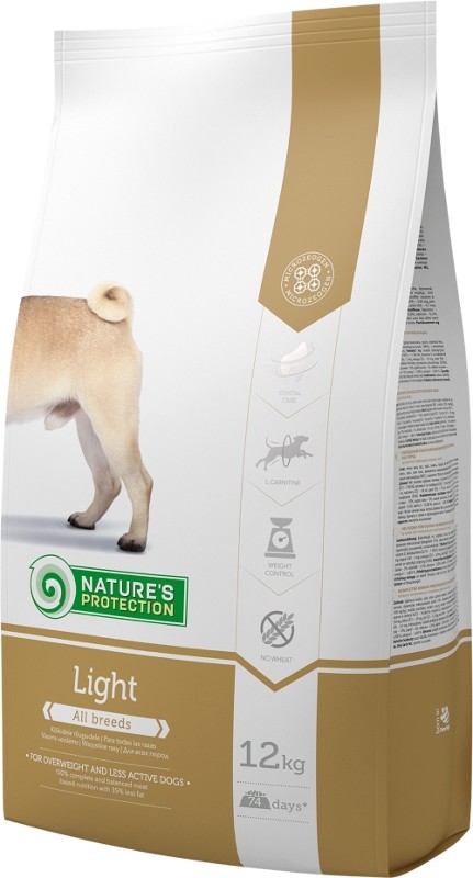 Naturea Petfoods Nature\'s Protection Dog Dry Light 12 kg