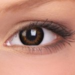 MaxVue ColorVue Big Eyes Sweet Honey tříměsíční nedioptrické 2 čočky – Zboží Mobilmania