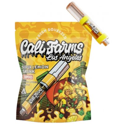califarms THC-X Vape náplň s terpeny 1 ml Super Lemon Skunk – Zboží Dáma