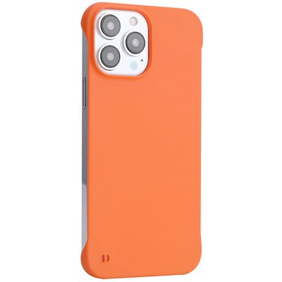 Pouzdro ENKAY Apple iPhone 13 Pro - protiskluzové povrch - plastové - oranžové – Zboží Mobilmania