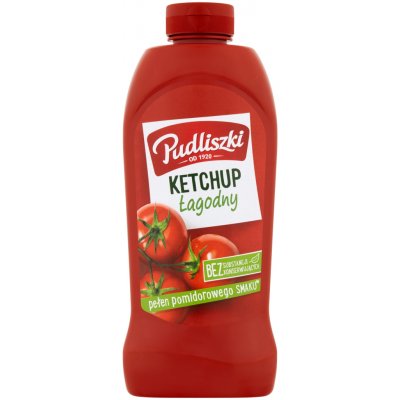 Pudliszki KETCHUP MÍRNÝ 990 g – Zboží Mobilmania