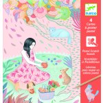 Djeco Vyškrabávací obrázky Lesní víla – Zboží Dáma