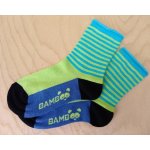 KEVIN Dětské ponožky z bambusové viskózy, Zelená