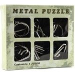 Teddies Hlavolam kov 6ks v krabičce 14x12cm – Sleviste.cz