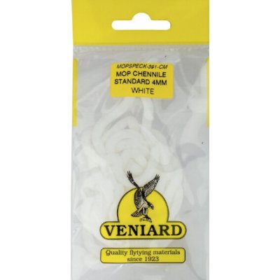 Veniard Šenylka Mop Chenille Speckled Standard White 4mm – Hledejceny.cz