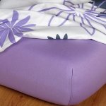 Dadka Jersey prostěradlo fialové 90x200x20 – Hledejceny.cz