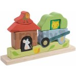 Tender Leaf Toys Dřevěné kostky dům snů – Zboží Mobilmania