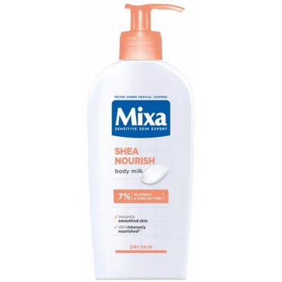 Mixa Rich Body Milk Intense Nourishment Intenzivní vyživující tělové mléko 400 ml – Zbozi.Blesk.cz