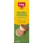 Schär Sušenky plněné vanilkovým krémem bez lepku 115 g – Zboží Dáma