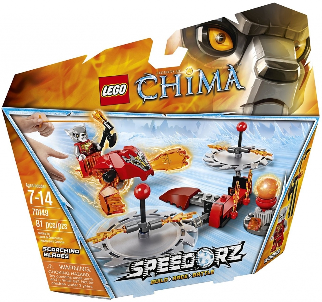 LEGO® CHIMA 70149 Žhnoucí čepele od 729 Kč - Heureka.cz