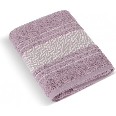 Bellatex Osuška Froté Mozaika starorůžová 70 x 140 cm – Sleviste.cz