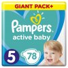 Pampers Active Baby 5 78 ks