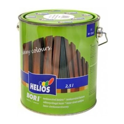 Helios Bori tenkovrstvá lazura 2,5 l palisandr – Hledejceny.cz