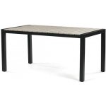 AutronicAZT-S1514 BK zahradní stůl 160x90cm, hliník, polywood, černá, – Hledejceny.cz