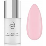 NANI gel lak Rubber Base Cover Tender Rose 5 ml – Sleviste.cz