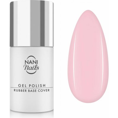 NANI gel lak Rubber Base Cover Tender Rose 5 ml – Sleviste.cz