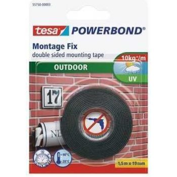 Tesa Powerbond oboustranná lepící páska pro exteríer 19 mm x 1,5 m