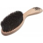 Kent kartáč na vousy a knír černé štětiny, bukové dřevo – Zboží Mobilmania