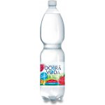 Dobrá voda neperlivá voda jahoda a malina 6 × 1,5 l – Hledejceny.cz