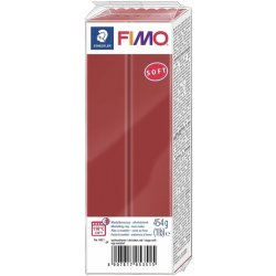 FIMO soft tmavě červená 454 g blok