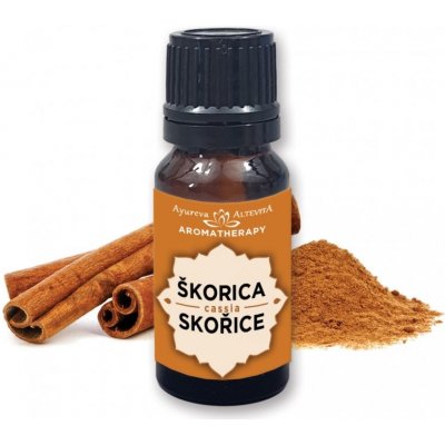 Altevita 100% esenciální olej Skořice Cassia 10 ml – Hledejceny.cz