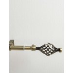 MKLuzkovinyCZ Garnýž jednořadá Davide - staré zlato 160 - 300 cm – Hledejceny.cz