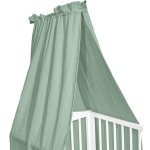 KLUPS Baldachýn mušelínový zelená – Zboží Dáma