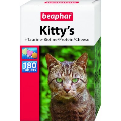 Beaphar Kitty's Mix vitamínové tablety pro kočky 180 ks – Hledejceny.cz