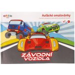 Závodní auta Auťácké omalovánky – Zboží Dáma