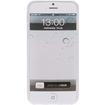 Pouzdro Celly Gelskin Apple iPhone 5 čiré