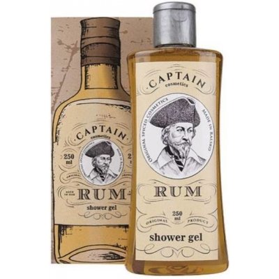 Bohemia Rum sprchový gel v krabičce s rumovým aroma 250 ml – Zboží Mobilmania