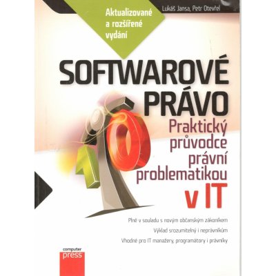 SOFTWAROVÉ PRÁVO AKTUALIZOVANÉ VYDÁNÍ 2014 - Jansa Lukáš, Otevřel Petr – Zboží Mobilmania