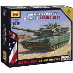 Zvezda M1A1 Abrams Wargames HW 7405 1:100