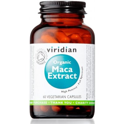 Viridian Bio Maca Extract 60 kapslí – Zboží Mobilmania