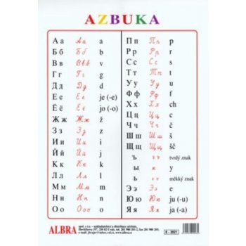 Azbuka - karta A4 /lamino/