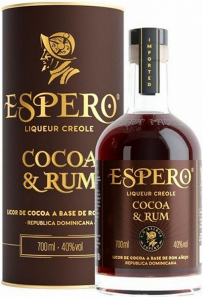 Ron Espero Cocoa & Rum 40% 0,7 l (holá láhev)