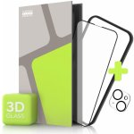 Tempered Glass Protector pro iPhone 14 Plus, 3D Glass + sklo na kameru Case Friendly TGR-IP14M-BLX – Zboží Živě