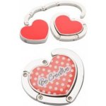 Háček na kabelku SRDCE – Hledejceny.cz