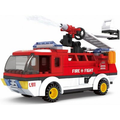 Kompatibilní stavebnice BLOXO hasiči auto 170 ks – Zboží Dáma