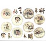 Itd. Collection Rýžový papír Děti v kabátcích A4 – Zboží Mobilmania