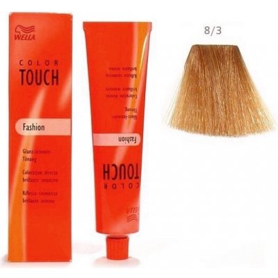 Wella Color Touch na vlasy zlatá koňak 8-3 – Hledejceny.cz