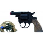 Gonher Alltoys policejní revolver kovový černý 8 ran – Zboží Mobilmania