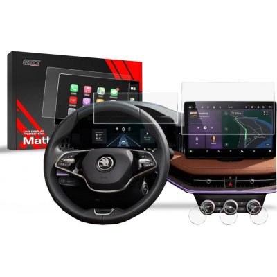 GRIZZ Protector, Ochranná fólie na display 5v1 Matte, Škoda Superb IV, 2024- , Display 13" – Zboží Živě