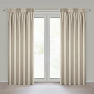 EUROFIRANY ZÁVĚS NA PÁSCE OLENA 140X270 CM KRÉMOVÝ – Hledejceny.cz