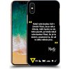 Pouzdro a kryt na mobilní telefon Apple Pouzdro Picasee ULTIMATE CASE Apple iPhone X/XS - Kazma - MĚLI BYSTE SE DO TOHO PUSTIT