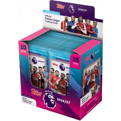 Topps Flagship Premier League 2026/27 Trading Cards - Booster Box – Hledejceny.cz