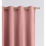 Závěs sametový v růžové barvě se zavěšením na kruhy Šírka 140 cm | Dĺžka 250 cm ružová Zlatá – Zboží Mobilmania