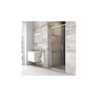 Ravak Blix sprchové dveře BLDZ2, 87-91x190 cm, lesklý hliník, dekor transparent - X01H70C00Z1 – Zboží Mobilmania